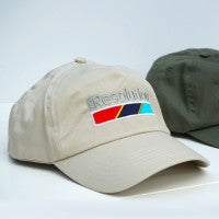 High-Quality Baseball Cap embroidered with the PTSD-Resolution logo. Beige.